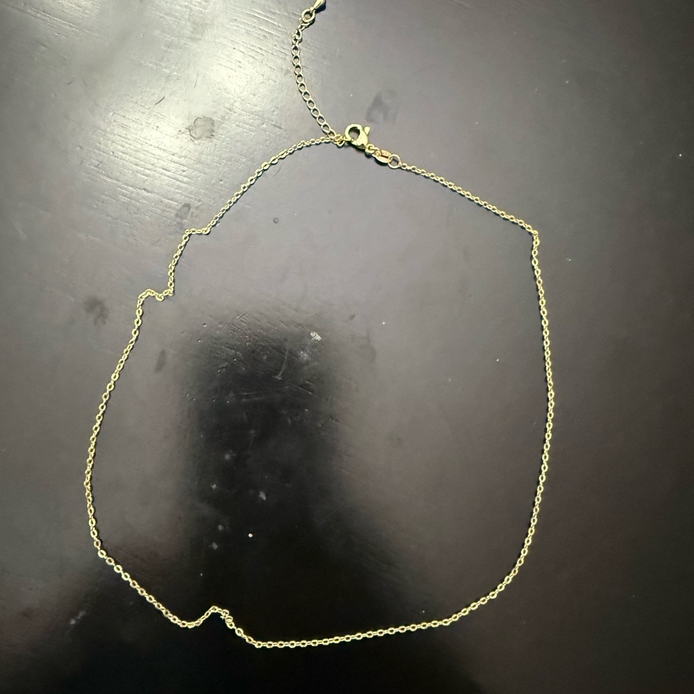 18k gold plated Elegant Gold Chain Necklace